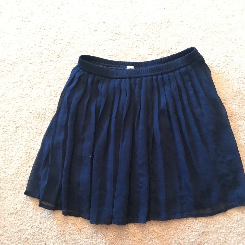 Navy Blue Ballerina Skirt Girls 8